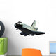 Landing Space Shuttle Wall Decal