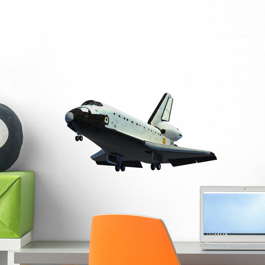 Landing Space Shuttle Wall Decal