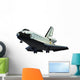 Landing Space Shuttle Wall Decal