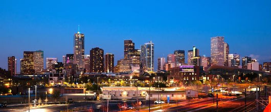 Downtown Urban Metro City Wall Decal