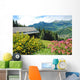 Mountain Chalet Wall Decal
