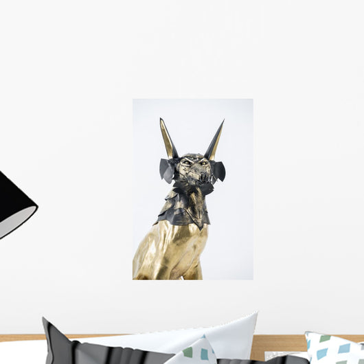 Egyptian God Anubis Head Wall Decal