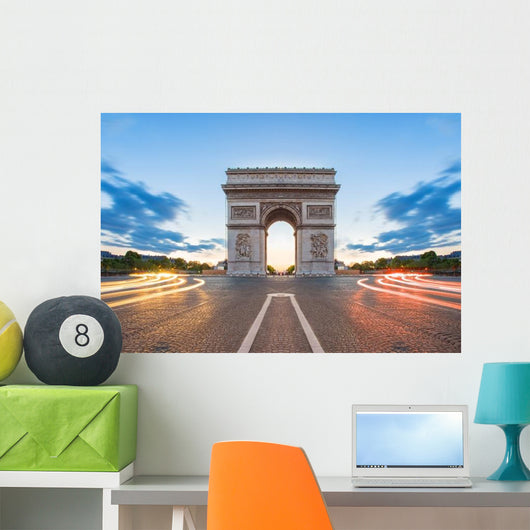 Arc Triomphe Paris France Wall Decal