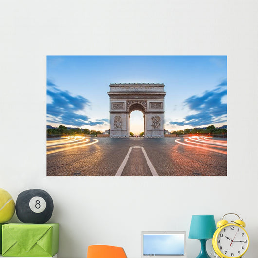 Arc Triomphe Paris France Wall Decal