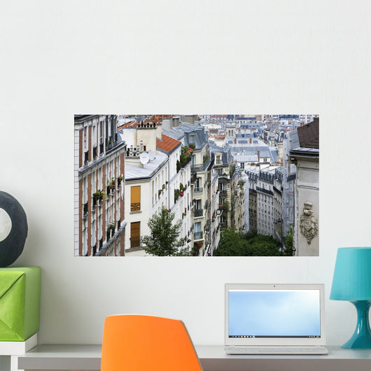 Interesting Architecture Seen from Wall Decal