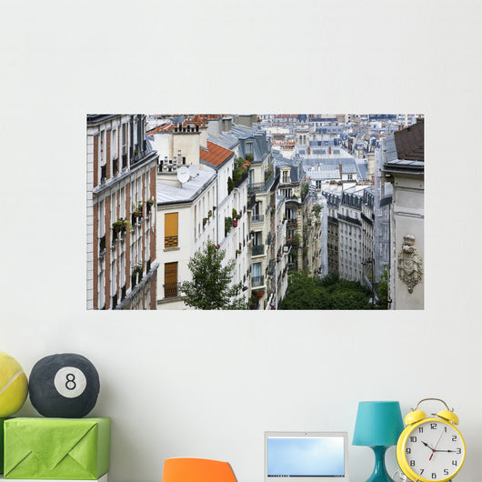 Interesting Architecture Seen from Wall Decal