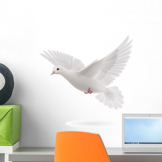 White Dove Wall Decal