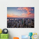 New York Sunset Wall Decal