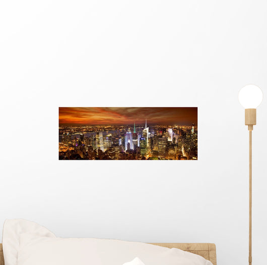 New York Skyline Wall Decal