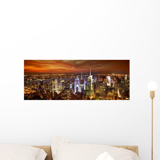 New York Skyline Wall Decal