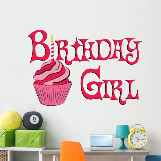 Birthday Girl Wall Decal