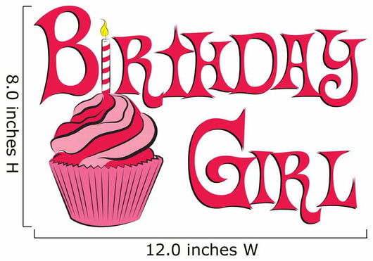 Birthday Girl Wall Decal