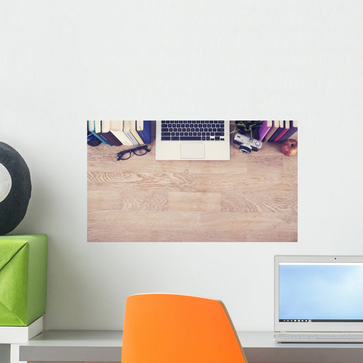 Top Study Desk Wall Decal