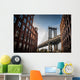 Manhattan Bridge Seen from Wall Decal