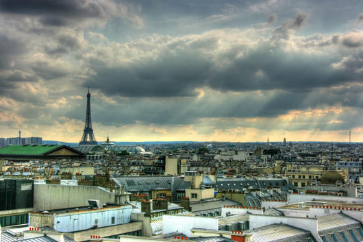 Paris Roof Tops Wall Decal