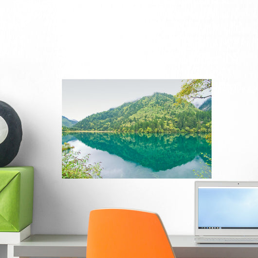 Mirror Lake Jiuzhaigou National Wall Decal