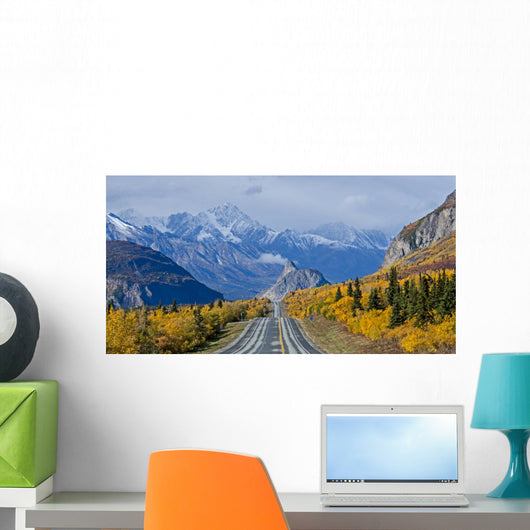 Lion's Head along Glenn Wall Decal
