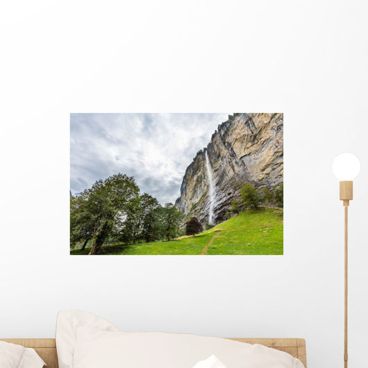 Staubbach Falls Lauterbrunnen Switzerland Wall Decal