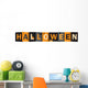 Halloween Vector Letters and Symbols Wall Decal