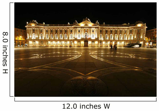 Toulouse Capitol Square Wall Decal