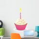 Birthday Cupcake with One Wall Decal