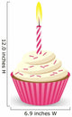 Birthday Cupcake with One Wall Decal