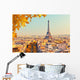 Eiffel Tower Sunset Wall Decal