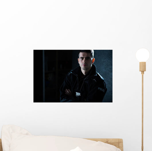 Officer Police Uniform Wall Decal