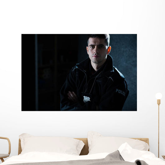 Officer Police Uniform Wall Decal