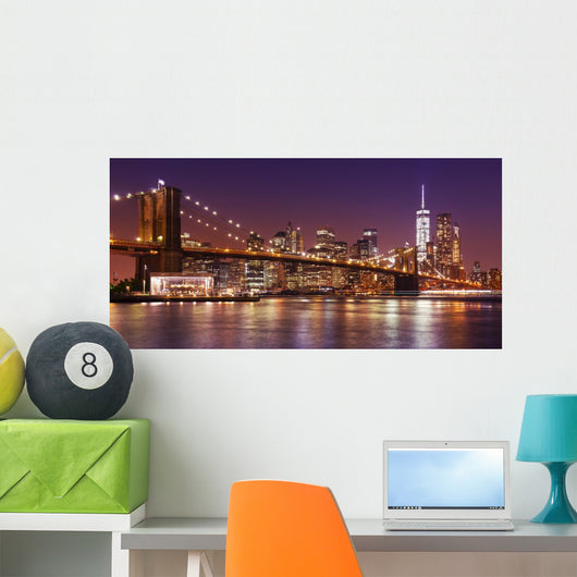 Brooklyn Bridge Manhattan NYC Wall Decal