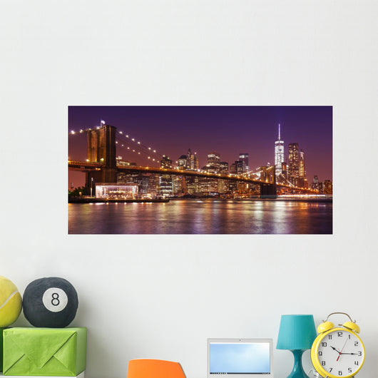 Brooklyn Bridge Manhattan NYC Wall Decal