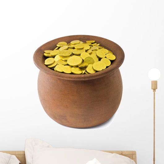 Pot Gold Wall Decal