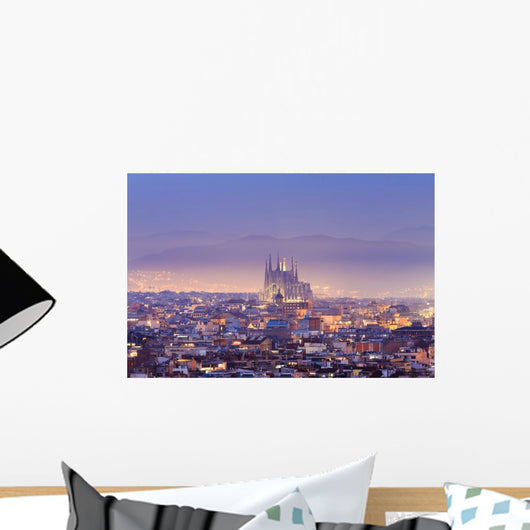 Twilight Top Barcelona Wall Decal