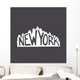 Typography Poster Wall Decal