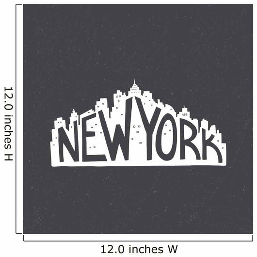 Typography Poster Wall Decal