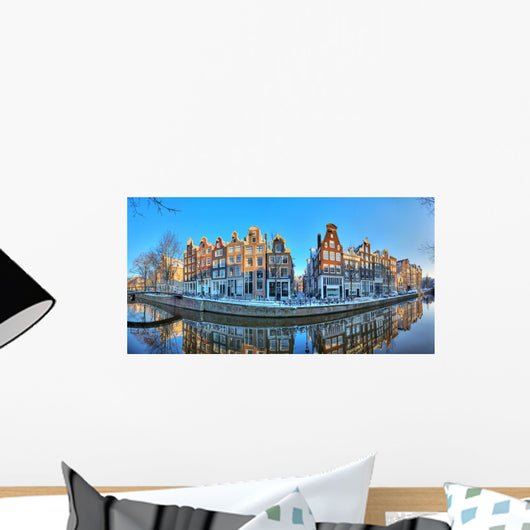 Canals Amsterdam Netherlands Wall Decal