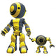 Big and Small Robot Wall Decal