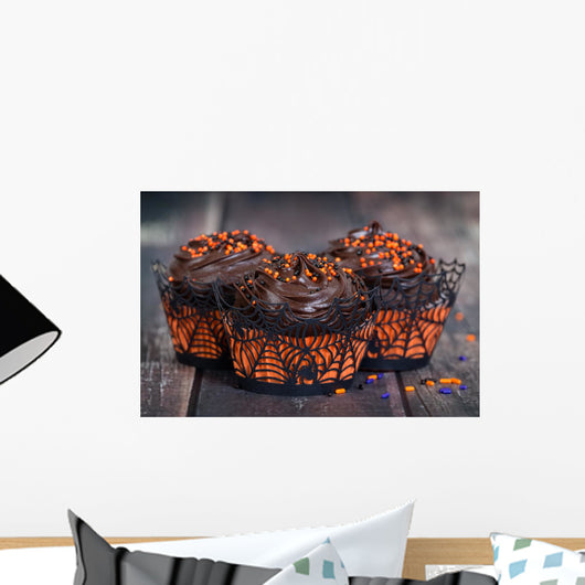 Dark Rich Chocolate Halloween Wall Decal