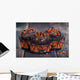 Dark Rich Chocolate Halloween Wall Decal