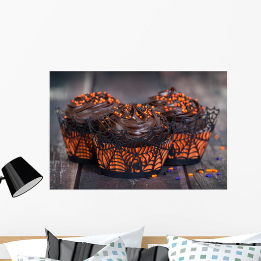 Dark Rich Chocolate Halloween Wall Decal