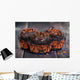 Dark Rich Chocolate Halloween Wall Decal