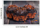 Dark Rich Chocolate Halloween Wall Decal