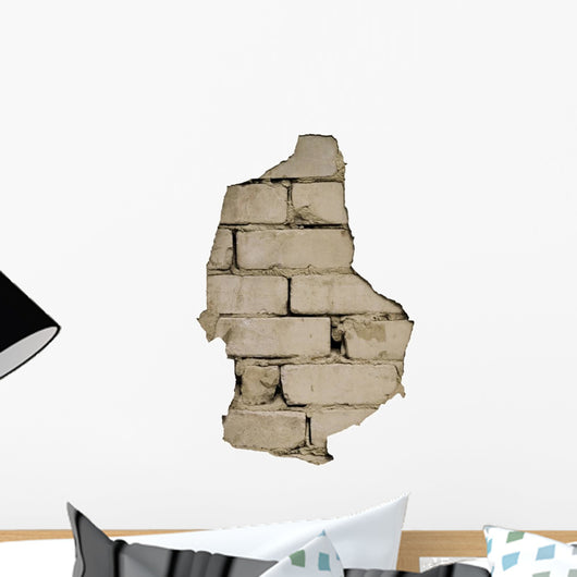 Through Hole Wall It Wall Decal