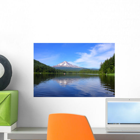 Mt Hood Trillium Lake Wall Decal
