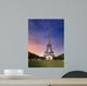 Eiffel Tower Paris in Evening Wall Decal