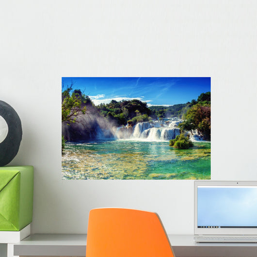 Waterfalls Krka Wall Decal