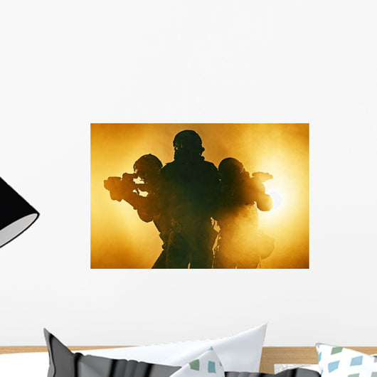 Police Officers Swat Wall Decal