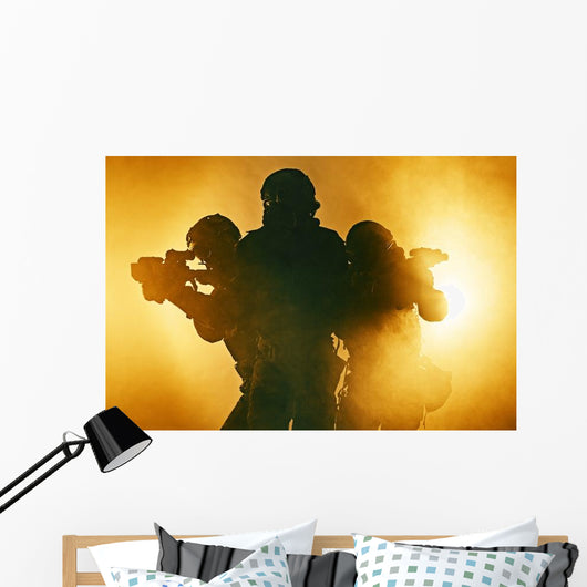 Police Officers Swat Wall Decal