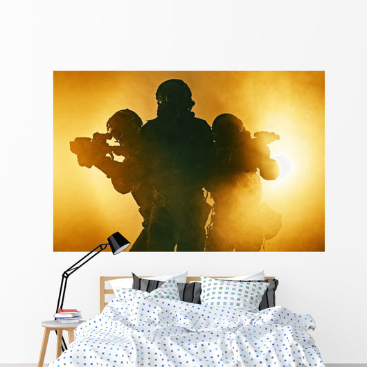 Police Officers Swat Wall Decal