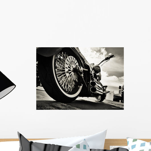 Motorcycle Wall Decal